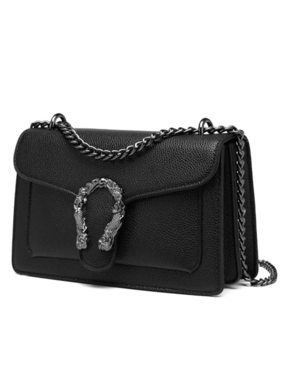 Travistar Small Crossbody Bag Vegan Leather Satchel Chain Strap Women Purse